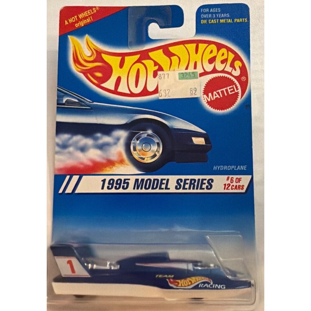 Hot Wheels 1995 Model Series Hydroplane #6 Of 12 In Original Packaging